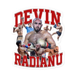 Devin Radianu 2025 Fighter Sticker